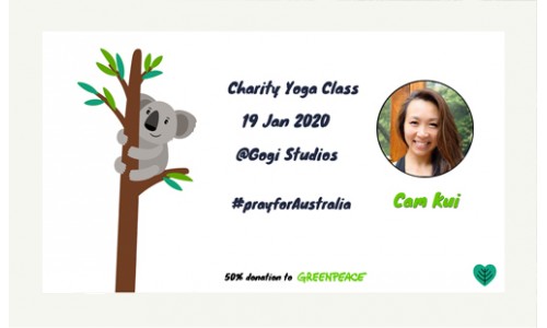 Charity Yoga Class @gojistudioshk
