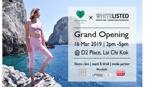 hoya kerry x Novelty Lane Grand Opening