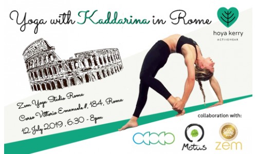 Yoga with Kaddarina in Rome