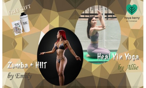 Outdoor Zumba + HIIT & Heal Yin Yoga