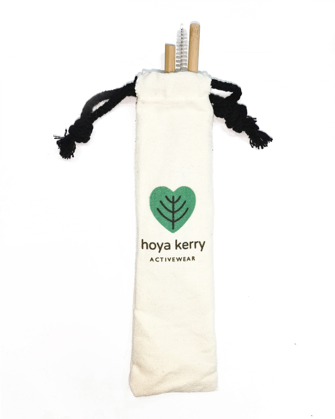 Bamboo straw set