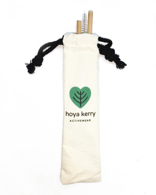 Bamboo straw set
