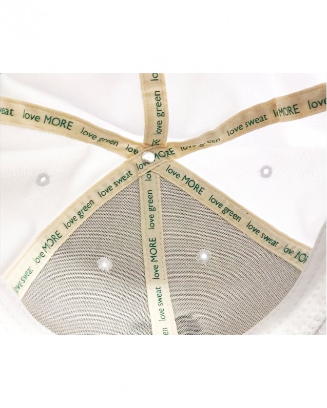 Cap in recycled polyester 