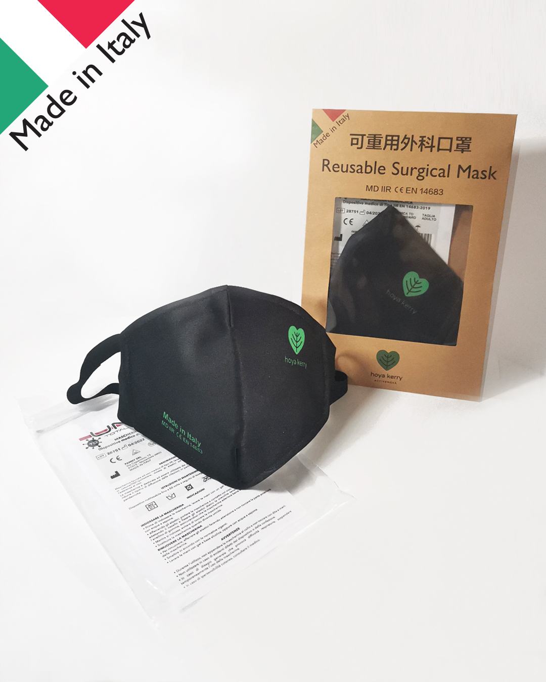 Reusable surgical mask