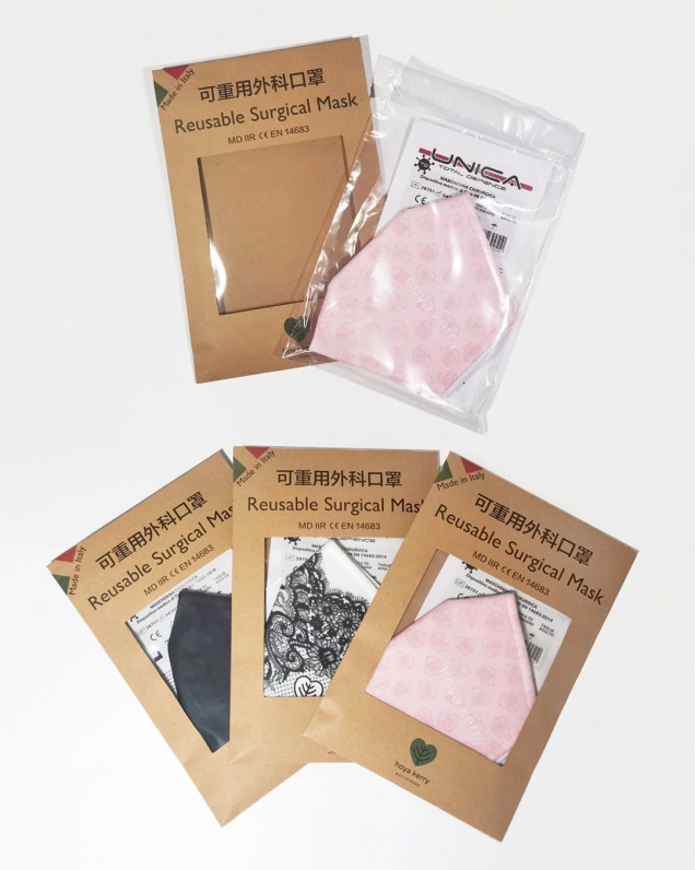 Reusable surgical mask