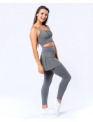 Debra top with zipper