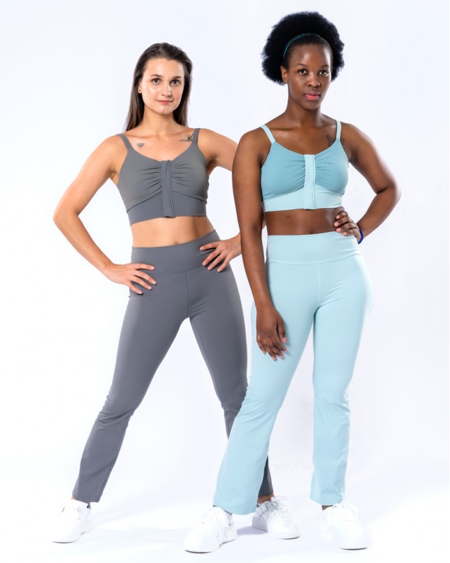 Debra top with zipper