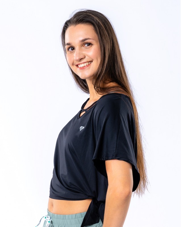 Eliza side-knot top