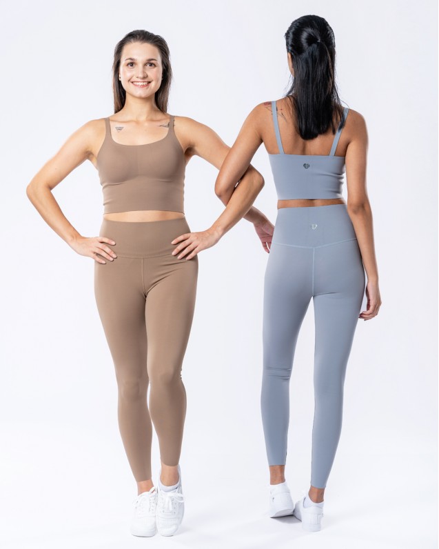 Lily lycra padded crop top