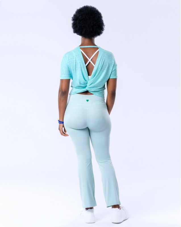 Meta flared pants