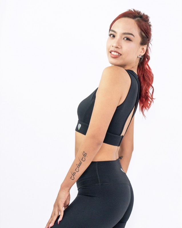 Sole high-impact bra