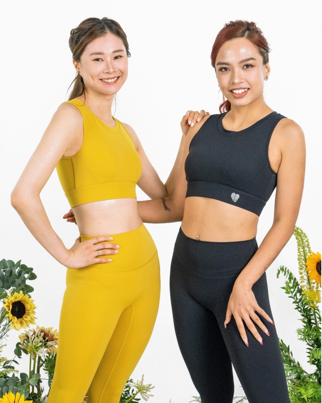 Sole high-impact bra