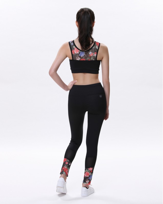 Saya medium-impact bra