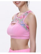 Saya medium-impact bra