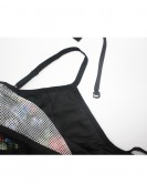 Saya medium-impact bra with cover-up