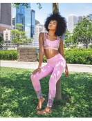 Saya medium-impact bra with cover-up