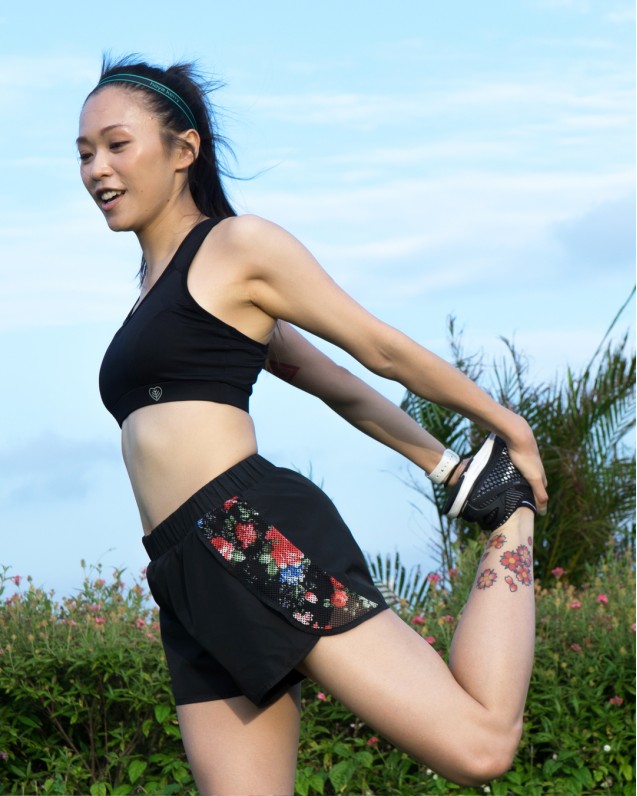 Saya run shorts