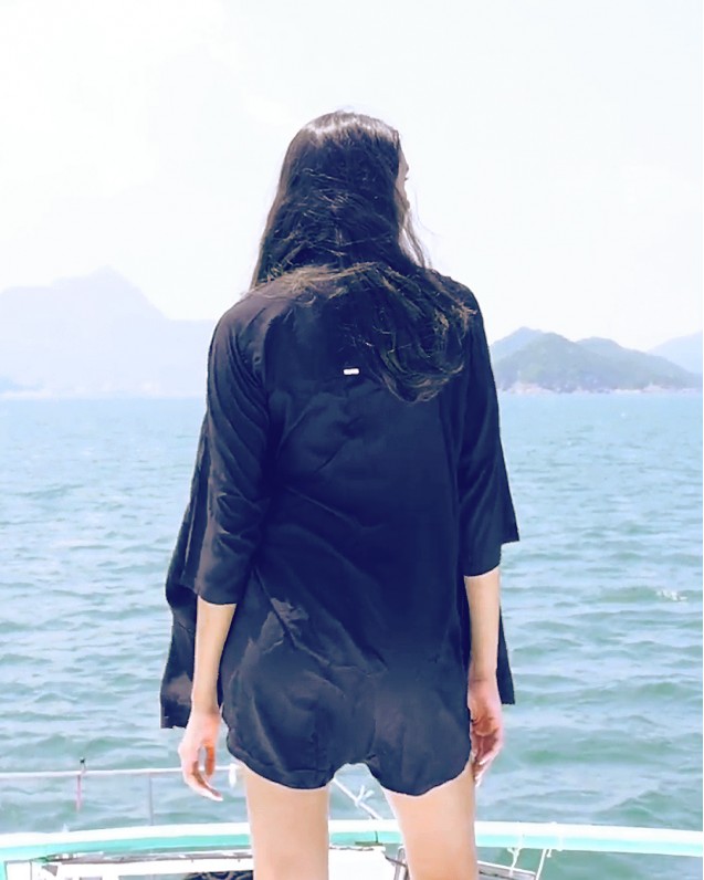 Coral love beach shirt