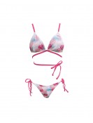 Coral love bikini top