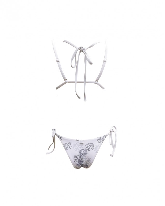 Coral love bikini top